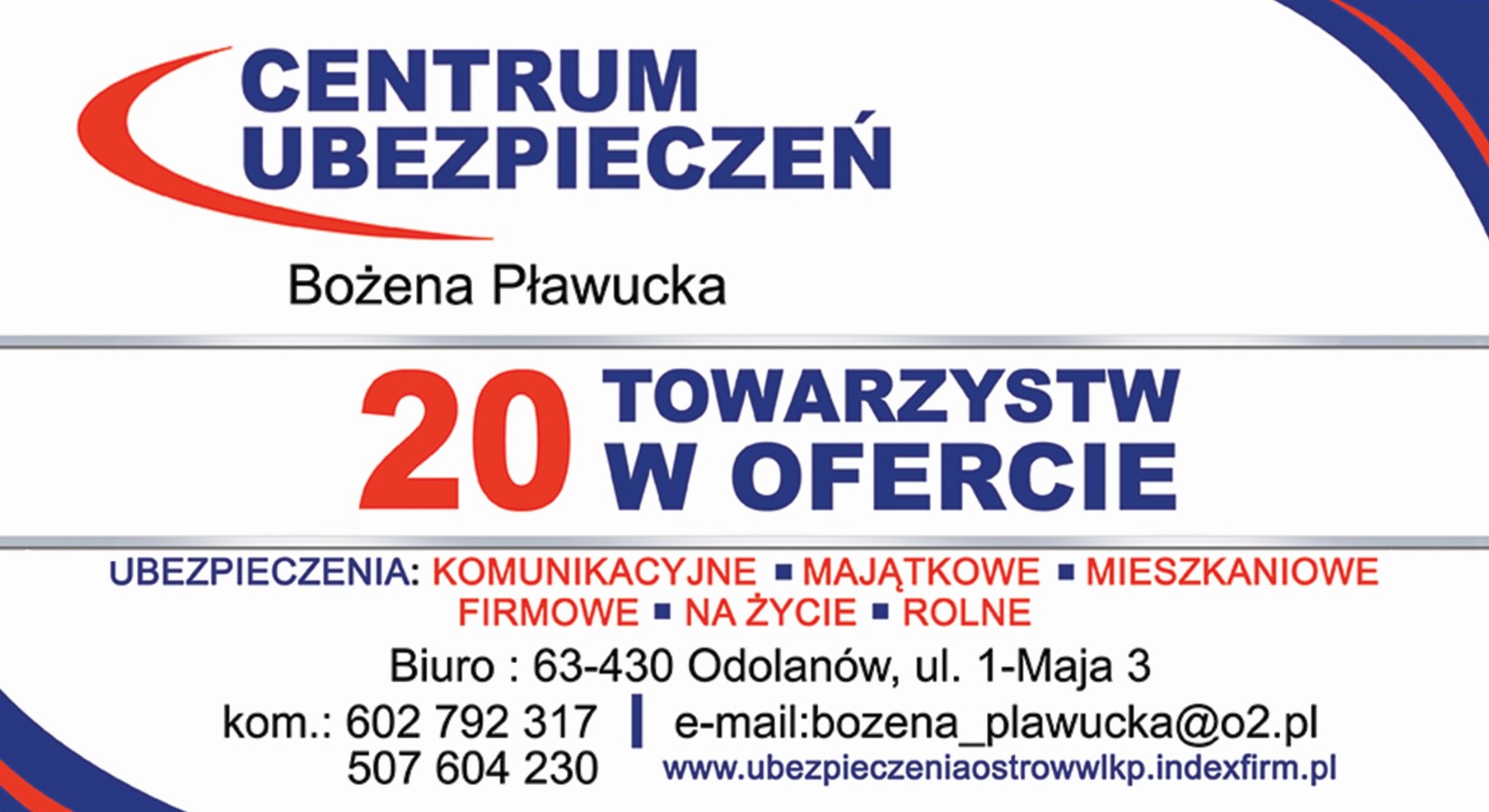 agent ubezpieczeniowy OSTRÓW WIELKOPOLSKI